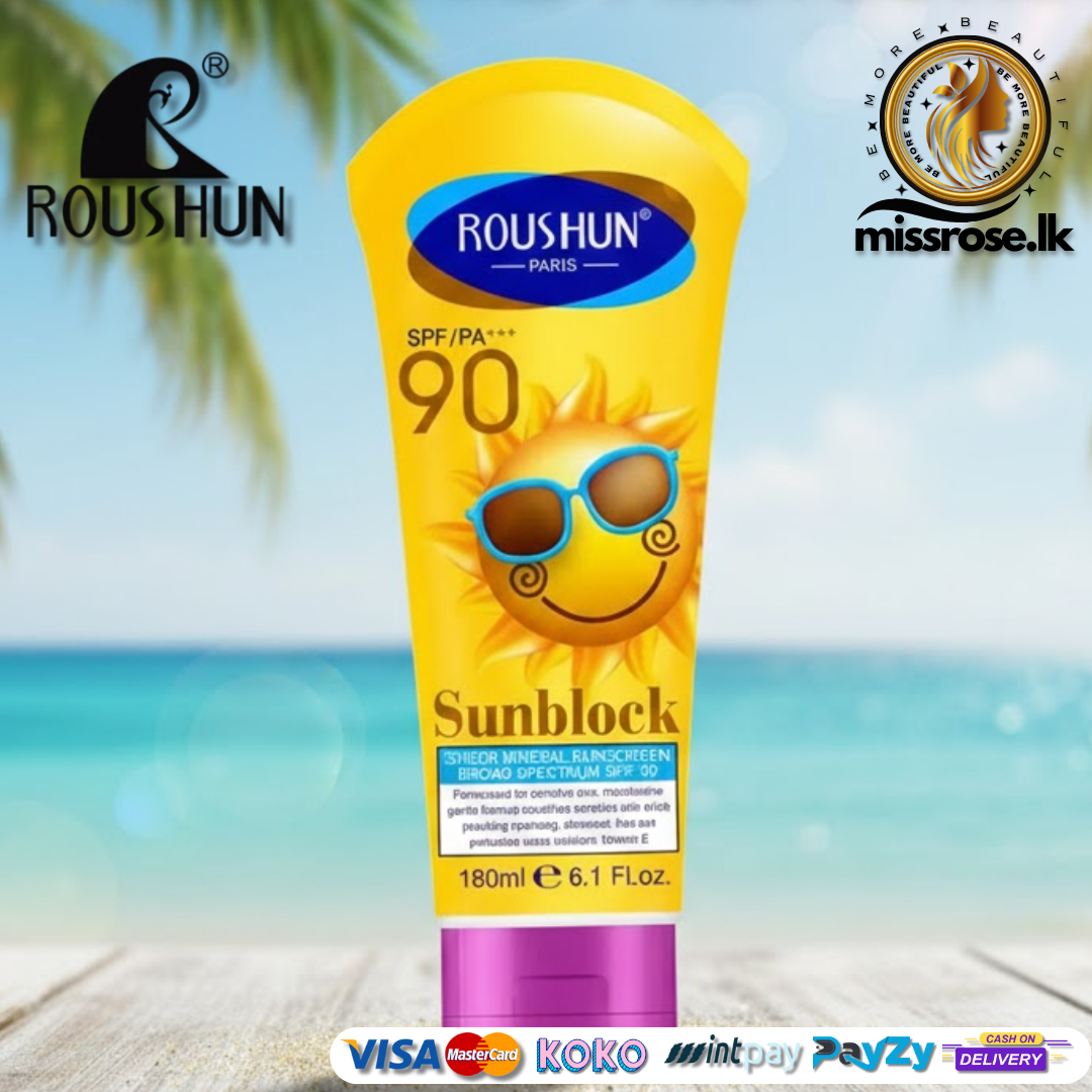 Roushun Sunblock SPF/PA+++ 90 – 180ml