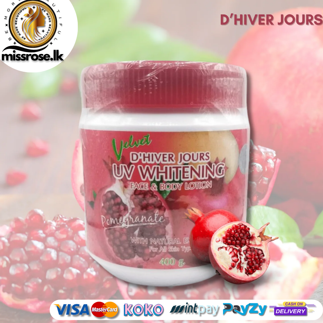 D’HIVER JOURS Pomegranate Uv Face & Body Lotion
