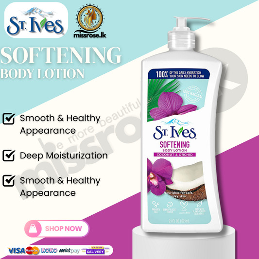 St. Ives Softening Coconut & Orchid Body Lotion 621ml