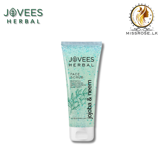 Jovees Jojoba & Neem Face Scrub With Wheatgerm Extract