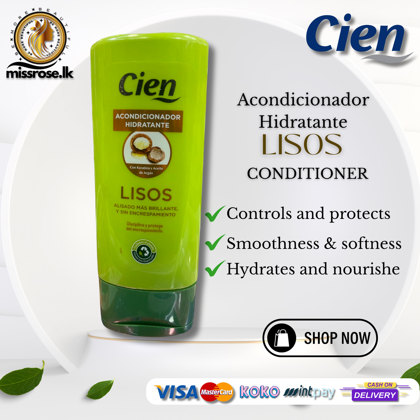 Cien Acondicionador Hidratante Lisos