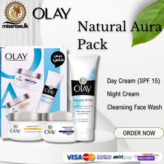 Olay Natural Aura Complete Skincare Pack for Radiant Fairness