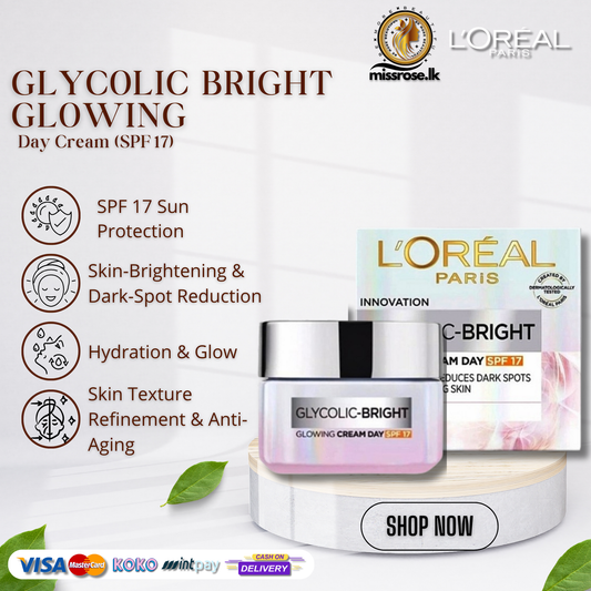 L’Oréal Paris Glycolic Bright Glowing Day Cream SPF 17 15ml