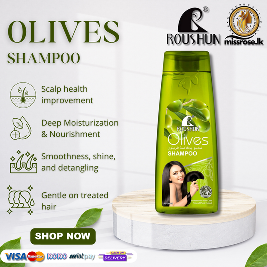 Roushun Olives Shampoo - 400 ml