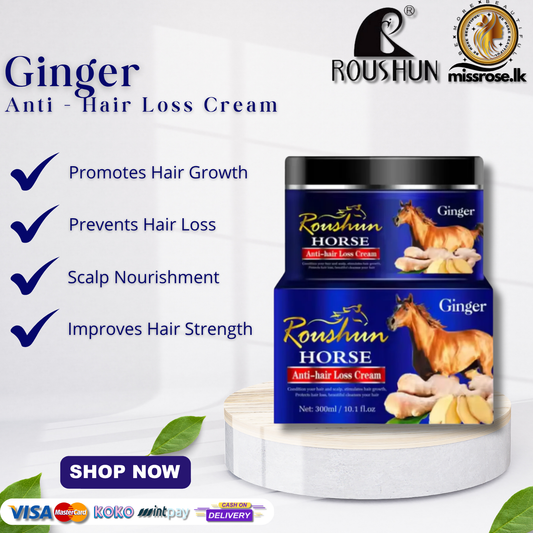 Roushun Horse Anti-hair Loss Treatment Ginger