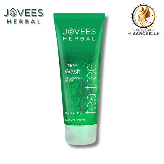 Jovees Tea Tree Oil Control Face Wash | Oily & Acne Prone Skin