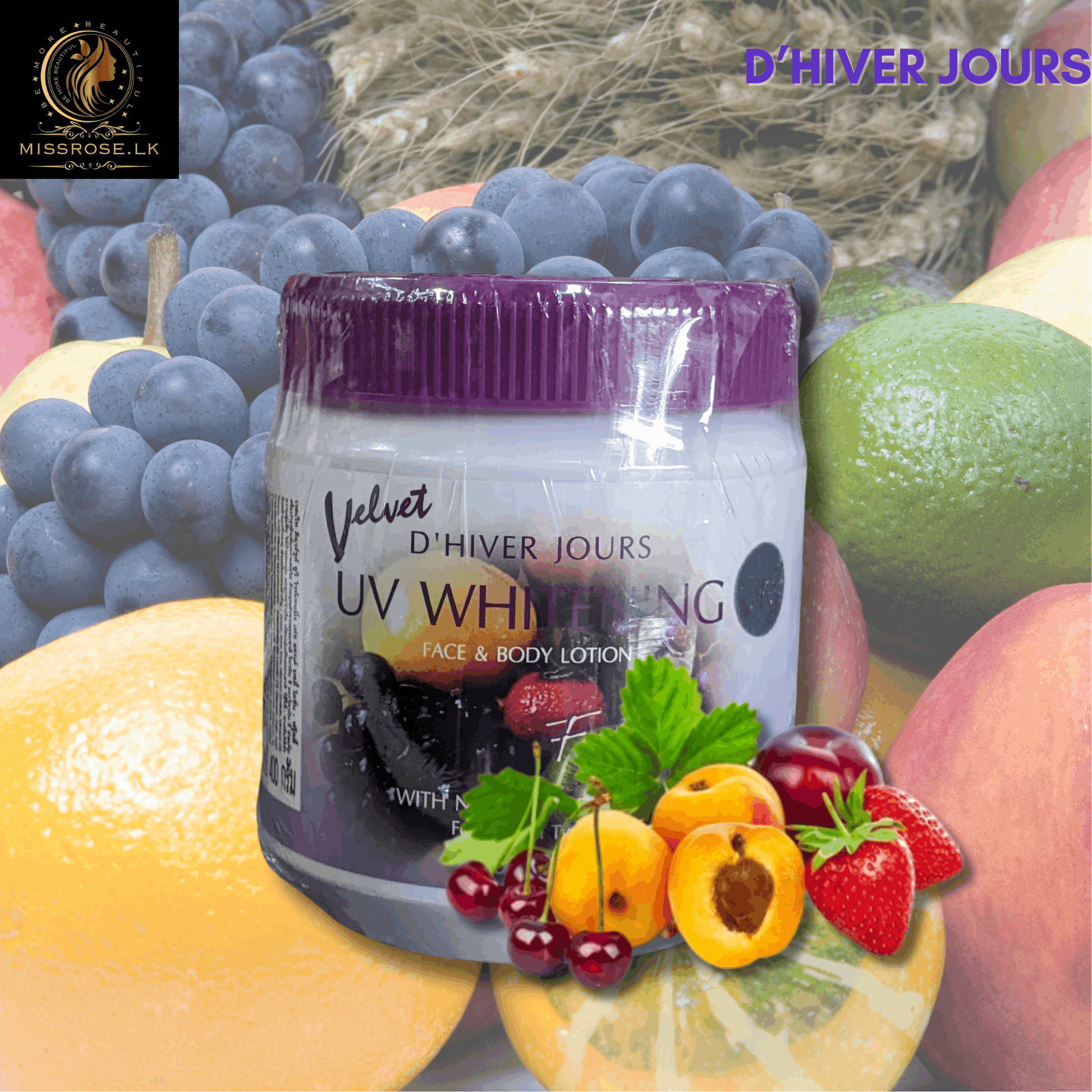 D’HIVER JOURS Fruity UV Whitening Face &amp; Body Lotion