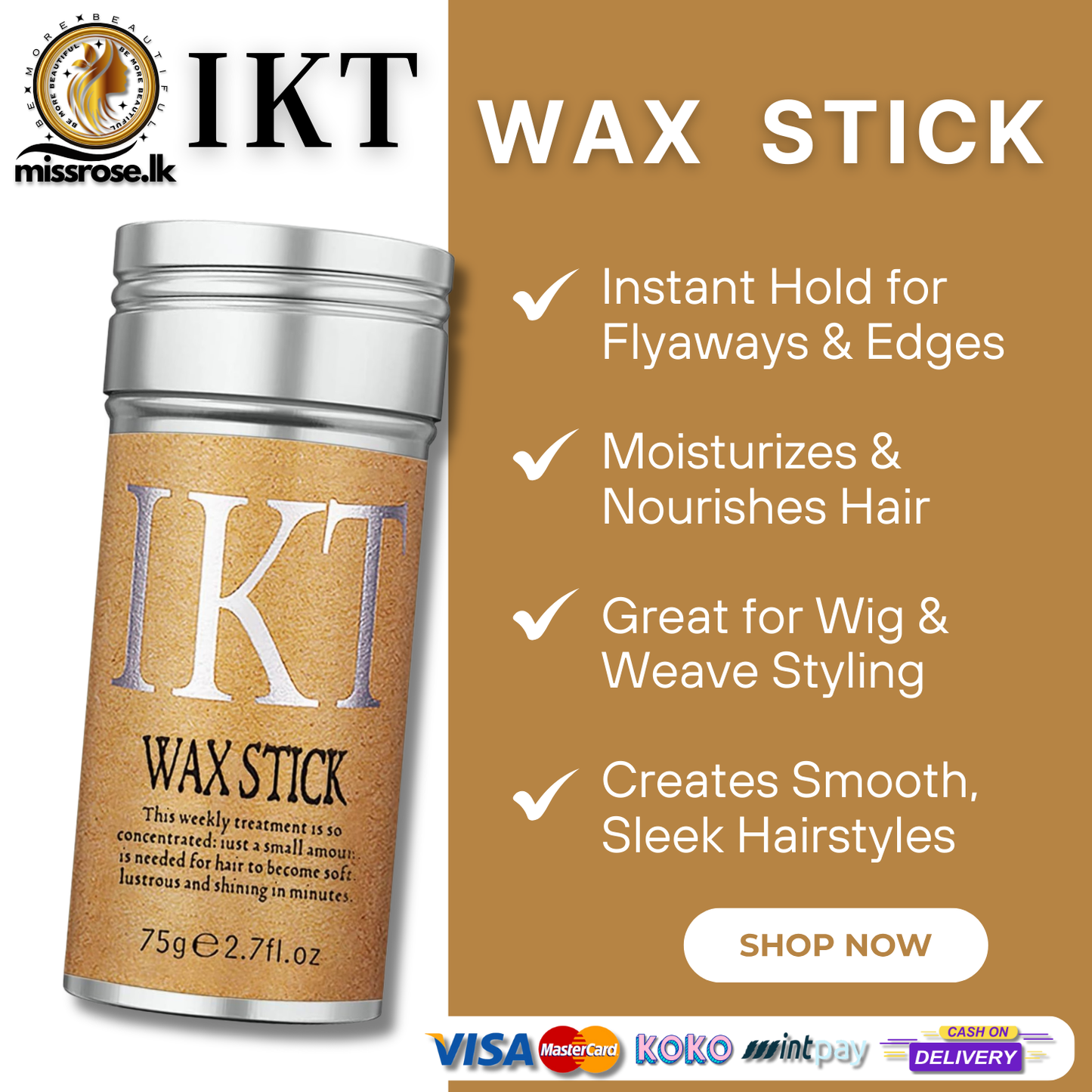 IKT Hair Wax Stick