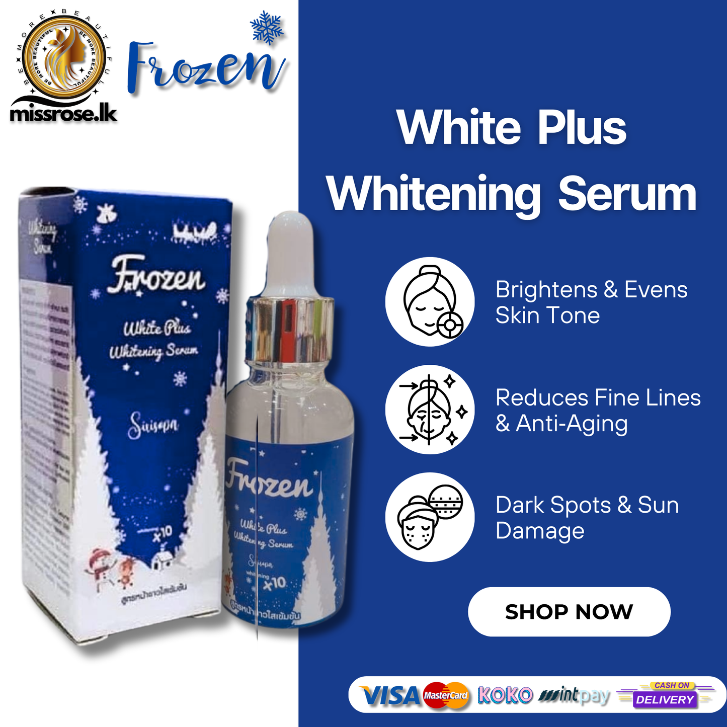 Frozen White Plus Whitening Serum (40 ml)