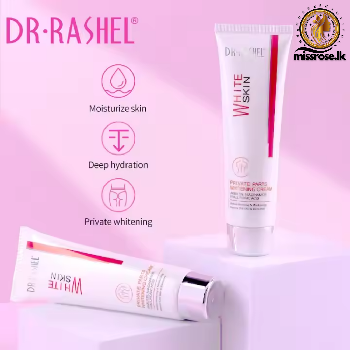 Dr.Rashel White Skin Private Parts Whitening Cream 100g