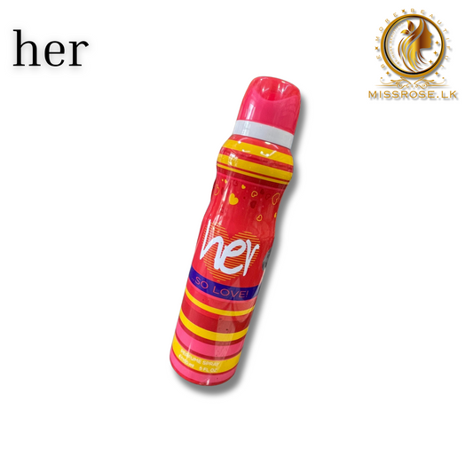 her So Love Body Spray - Missrose.lk