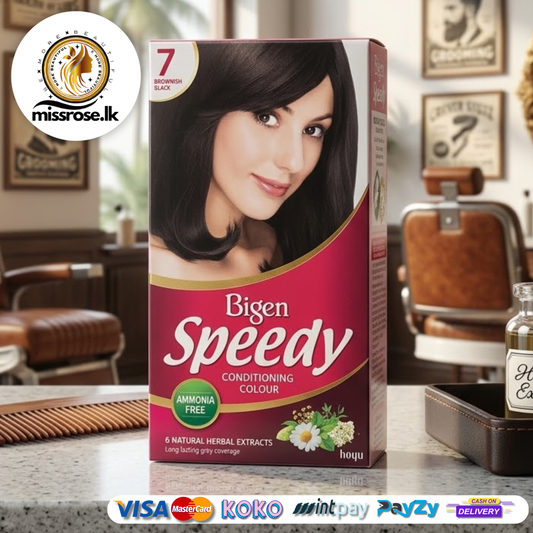 Bigen Speedy Conditioning Colour - 7 - Brownish Black