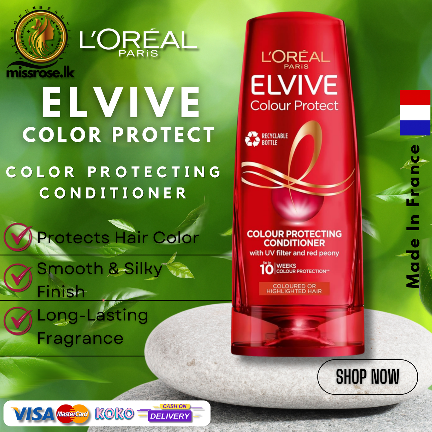 L’Oréal Paris Elvive Colour Protect Conditioner (France)