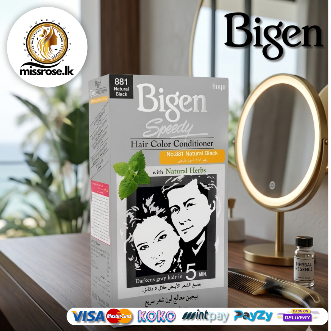 Bigen Speedy Hair Color Conditioner Natural Black 881