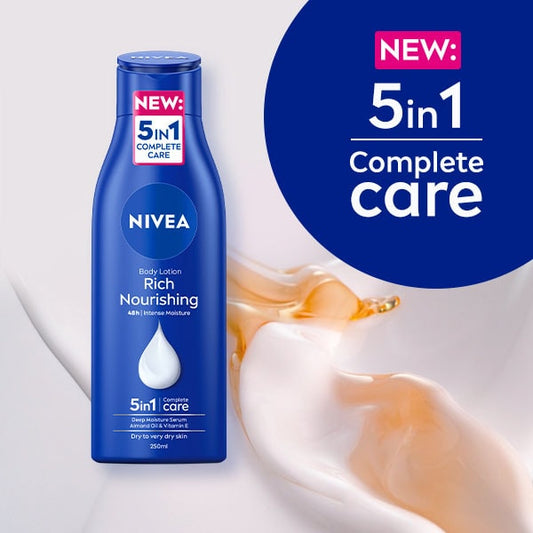 NIVEA Rich Nourishing Body Lotion for Dry Skin 250ml