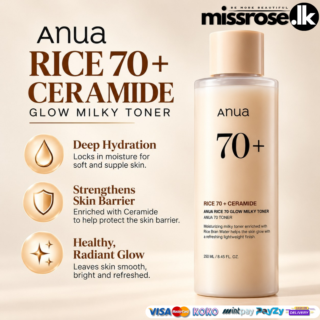 Anua Rice 70 Glow Milky Toner 250ml