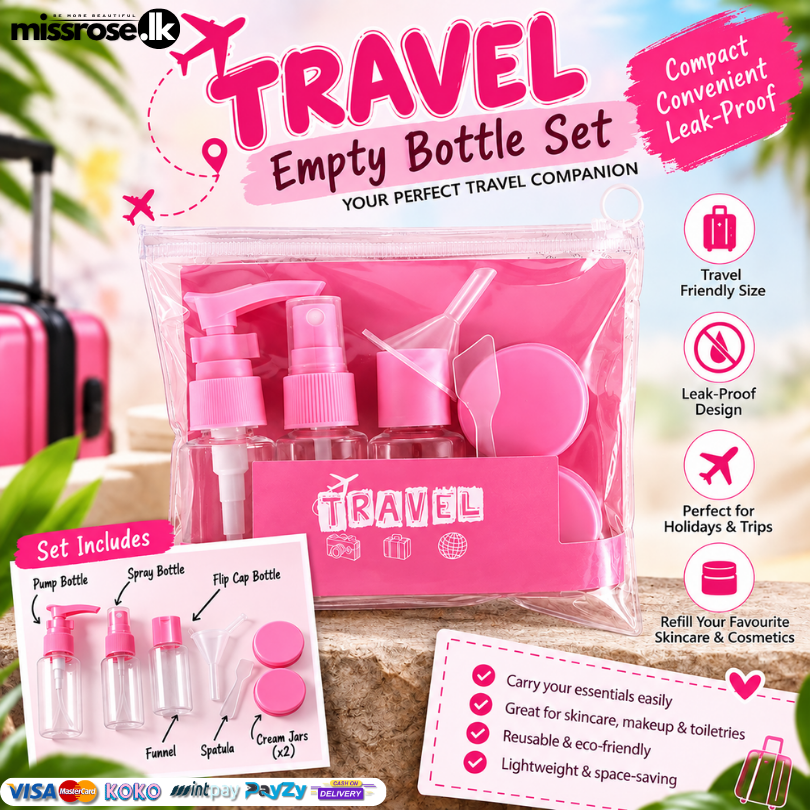 Travel Empty Bottle Set - Your Perfect Travel Companion