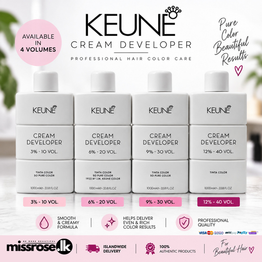 KEUNE Cream Developer ( 3%, 6%, 9%, 12% )