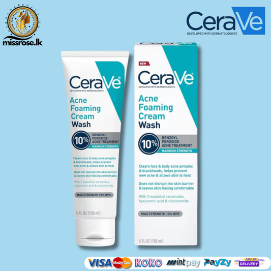 CeraVe Acne Foaming Cream Wash 10%