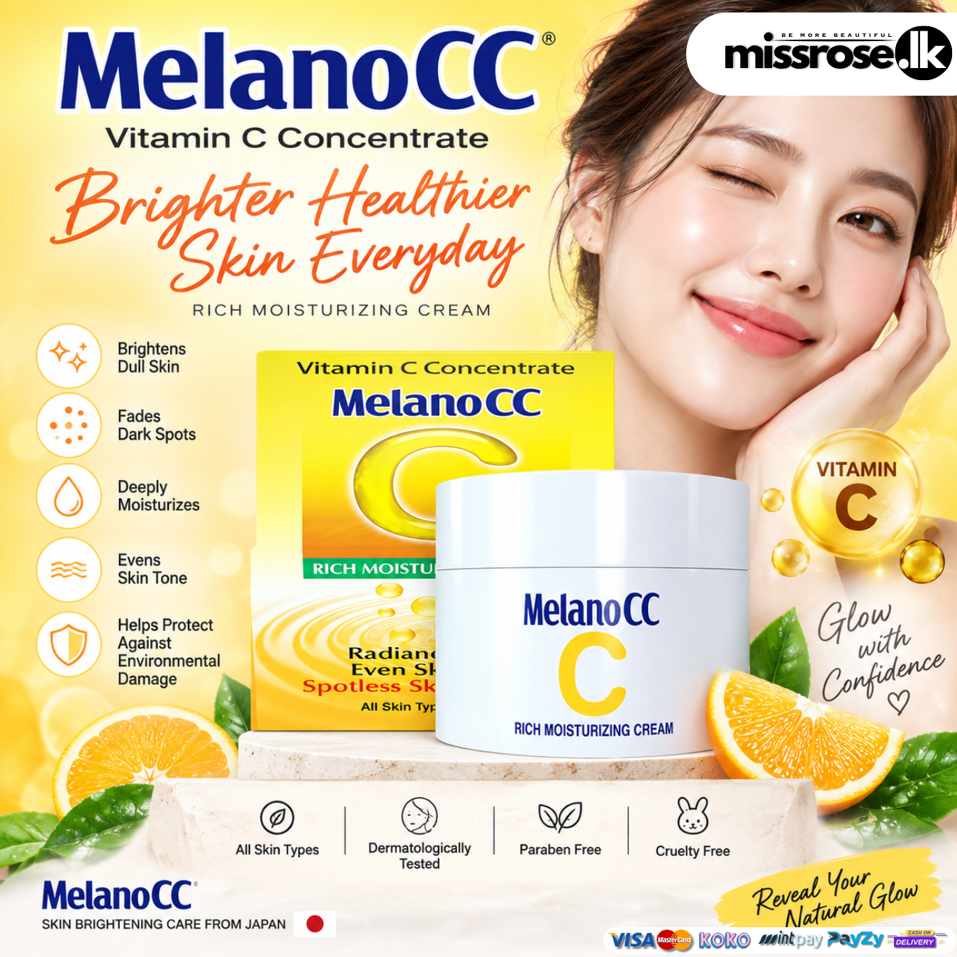 Melano CC Vitamin C Concentrate Rich Moisturizing Cream