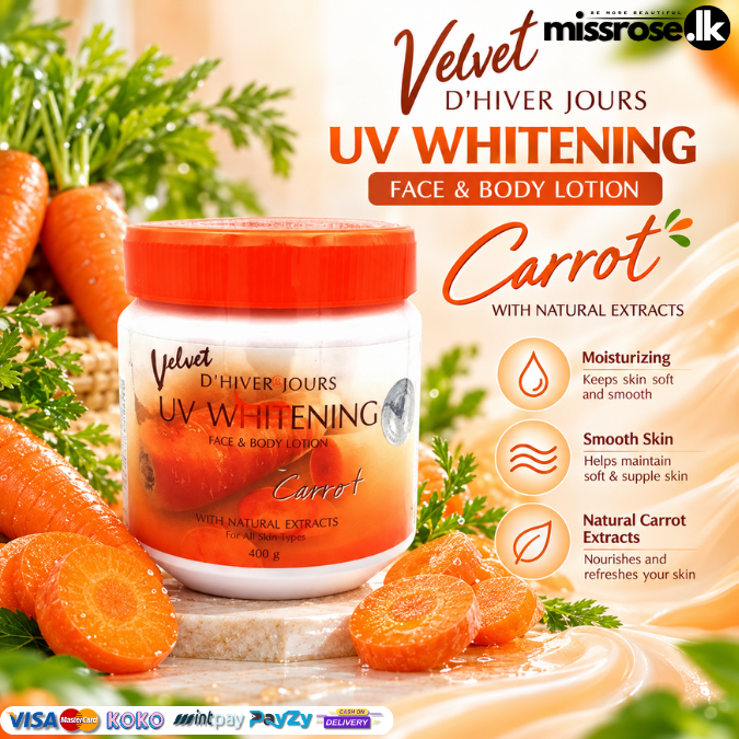 Valuet D’Hiver Jours UV Whitening Orange Face & Body Lotion – 400g