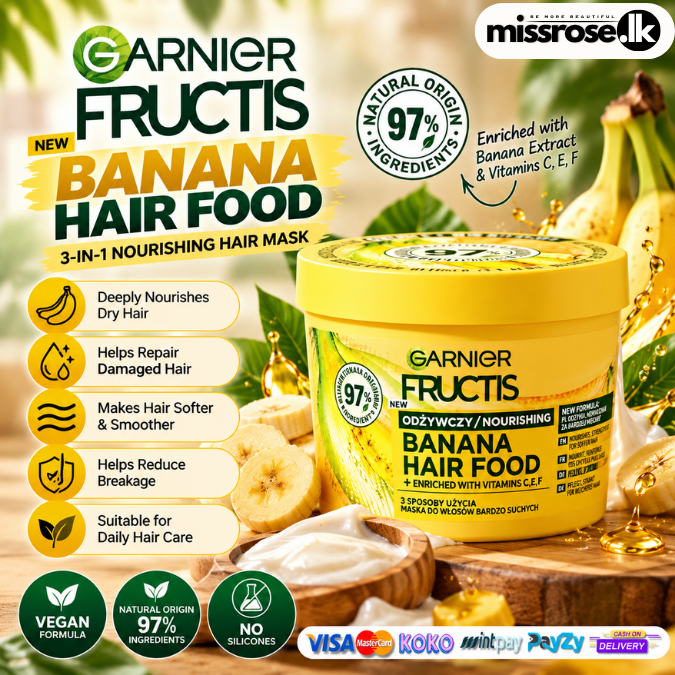 Garnier Fructis Hair Food Banana Mask 320ml