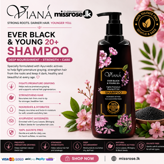 Viana Ever Black & Young 20+ Shampoo