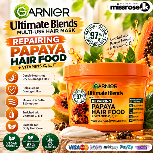 Garnier Ultimate Blends Papaya Hair Food 320ml