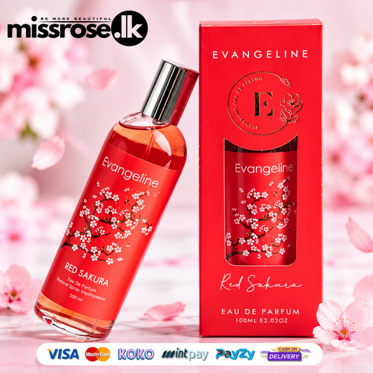 Evangeline Red Sakura perfume 100ml