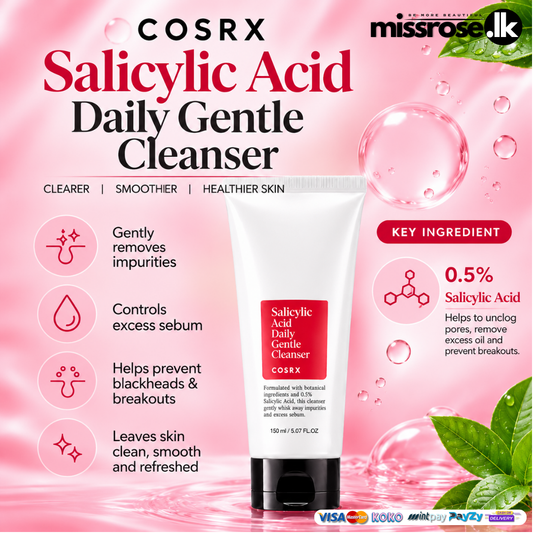 COSRX  Salicylic Acid  Daily Gentle  Cleanser (150 ml)