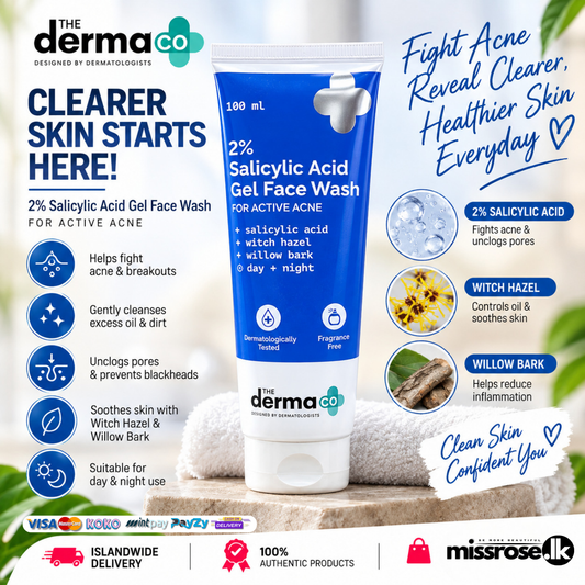 The Derma Co 2% Salicylic Acid Gel Face Wash